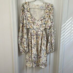 NWT dress side cut out size L